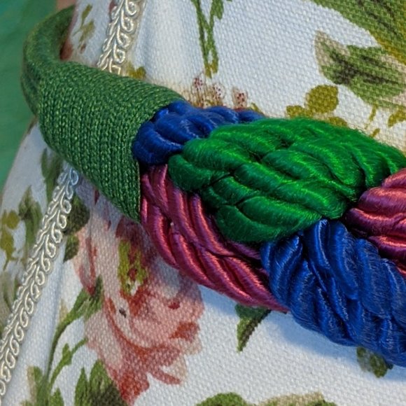 Vintage Multi-color Braided Belt - Picture 5 of 5